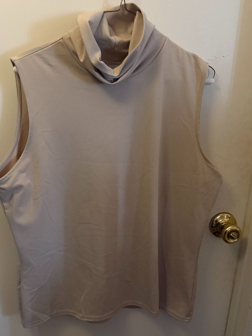 Atlantique Sleeveless Mock Turtleneck W XL